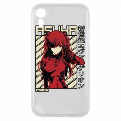 Чехол для iPhone XR Аска Евангелион