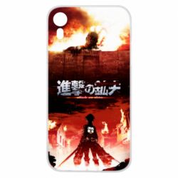Чехол для iPhone XR Attack of the Titans - PrintSalon