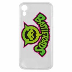 Чехол для iPhone XR Battletoads logo