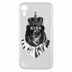 Чехол для iPhone XR Bear King - PrintSalon