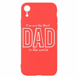Чохол для iPhone XR Best dad text