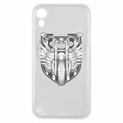 Чехол для iPhone XR Bike Shield Art - PrintSalon