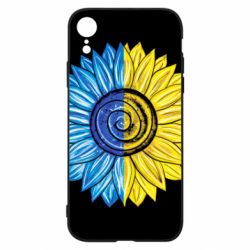 Чехол для iPhone XR Большой подсолнух Украина
