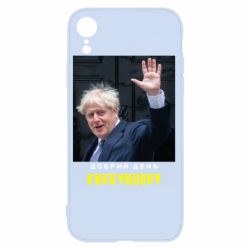 Чехол для iPhone XR Boris Johnson Everybody