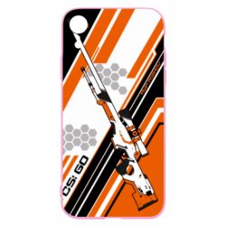 Чохол для iPhone XR CS: GO AWP Asiimov Skin - PrintSalon