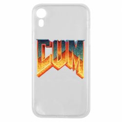 Чехол для iPhone XR Cum Doom logo - PrintSalon