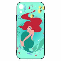 Чехол для iPhone XR Cute and shy Ariel