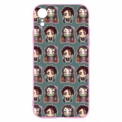 Чехол для iPhone XR Cute Tanjiro with Nezuko - PrintSalon