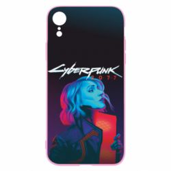 Чохол для iPhone XR Cyberpunk Girl Portrait - PrintSalon