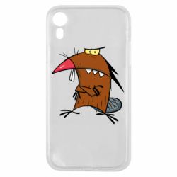Чехол для iPhone XR Daggett Beaver - PrintSalon