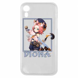 Чехол для iPhone XR Diona Genshin Impact - PrintSalon