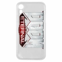 Чехол для iPhone XR Doom Eternal logo