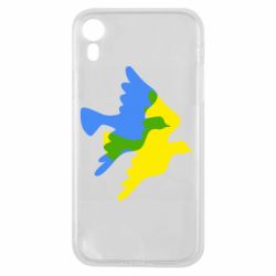 Чохол для iPhone XRDove flag of Ukraine