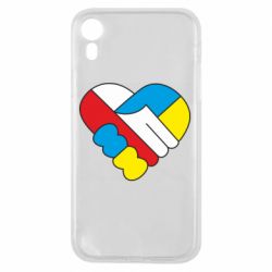 Чохол для iPhone XRДружба України та Польщі