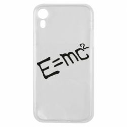 Чехол для iPhone XR E=mc2 - PrintSalon