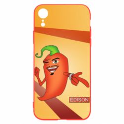 Чохол для iPhone XR Edison Pepper - PrintSalon