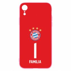 Чехол для iPhone XR FC Bayern. Твоя фамилия, номер (англ.) - PrintSalon