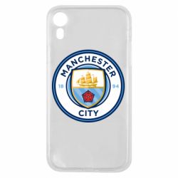 Чехол для iPhone XR FC Manchester City Logo - PrintSalon