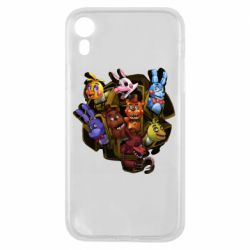 Чехол для iPhone XR Five Nights At Freddy's monsters-PrintSalon Чехол для iPhone XR Five Nights At Freddy's monsters