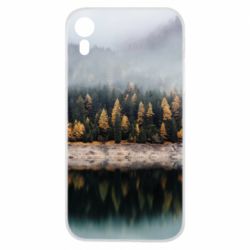 Чехол для iPhone XR Forest by the lake - PrintSalon