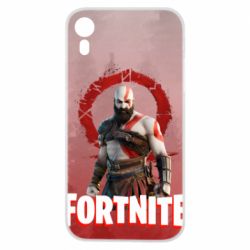 Чехол для iPhone XR Fortnite Kratos