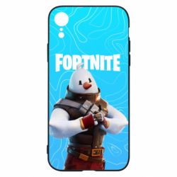 Чехол для iPhone XR Fortnite Snowman - PrintSalon