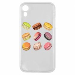 Чехол для iPhone XR Французский макарун - PrintSalon