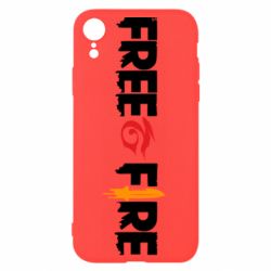 Чохол для iPhone XR Free fire and logo Garena - PrintSalon