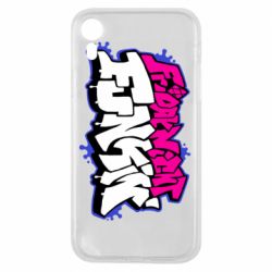 Чехол для iPhone XR Friday Night Funkin Logo - PrintSalon
