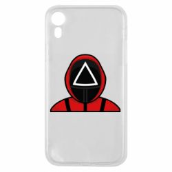 Чехол для iPhone XR Игра в кальмара Soldier - PrintSalon