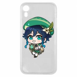 Чохол для iPhone XR Genshin Impact chibi Venti - PrintSalon