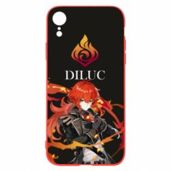 Чохол для iPhone XR Genshin Impact Diluc - PrintSalon