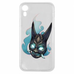 Чехол для iPhone XR Genshin Impact Xiao's mask - PrintSalon