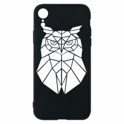 Чохол для iPhone XR Geometric Owl - PrintSalon