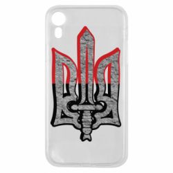 Чохол для iPhone XR Герб Украина - PrintSalon