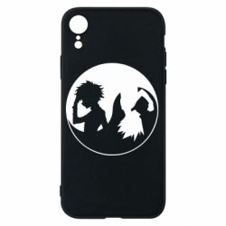 Чехол для iPhone XR Гун и Киллуа Инь Янь - PrintSalon