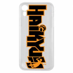 Чехол для iPhone XR Haikyuu Logo - PrintSalon
