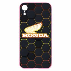 Чохол для iPhone XR Honda color logo - PrintSalon