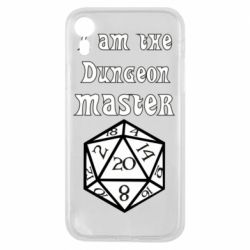 Чехол для iPhone XR I am the dungeon master