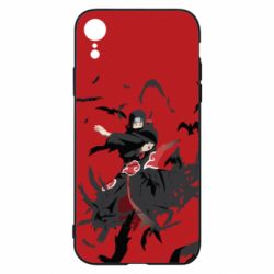 Чохол для iPhone XR Itachi Uchiha with crows - PrintSalon