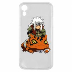 Чохол для iPhone XR Jiraiya and Gamabunta - PrintSalon
