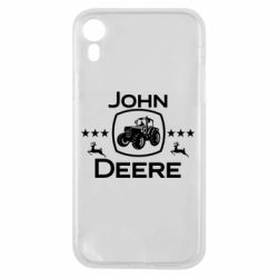 Чехол для iPhone XR John Deere and tractor fanArt - PrintSalon