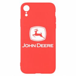 Чохол для iPhone XR John Deere color logo - PrintSalon