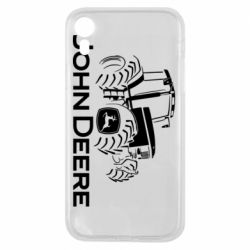 Чохол для iPhone XR John Deere Logo, Tractor - PrintSalon
