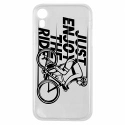 Чехол для iPhone XR Just enjoy the ride - PrintSalon