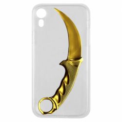 Чохол для iPhone XR Karambit Gold Standoff 2 - PrintSalon