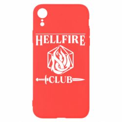Чехол для iPhone XR Клуб Адского Огня - PrintSalon