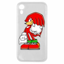 Чехол для iPhone XR Knuckles the Echidna - PrintSalon