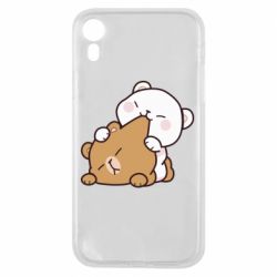 Чехол для iPhone XR Кусь мишки - PrintSalon