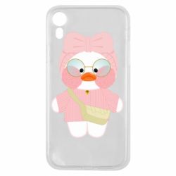 Чехол для iPhone XR Лалафанфан в свитере - PrintSalon